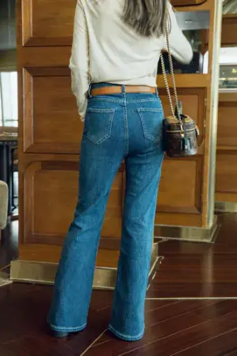 Stretch High Flare Jeans_JE2510L03